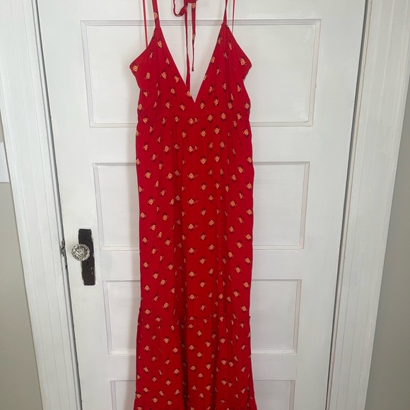 Express Dresses & Skirts - Red Sleeveless Maxi Dress